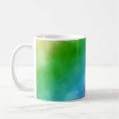 Rainbow Wasserfarben Kaffeetasse (Links)