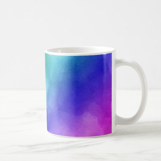 Rainbow Wasserfarben Kaffeetasse (Rechts)