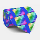 Rainbow Wasserfarben Krawatte (Gerollt)