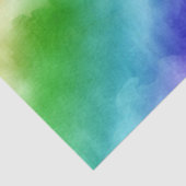 Rainbow Wasserfarben Seidenpapier (Ausschnitt)