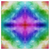 Rainbow Wasserfarben Stoff (Muster)