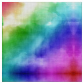 Rainbow Wasserfarben Stoff (Nahaufnahme)