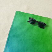 Rainbow Wasserfarben Strandtuch (Beispiel)