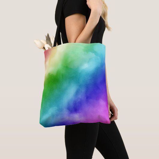 Rainbow Wasserfarben Tasche (Von Nahem)