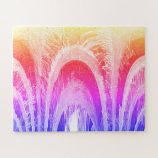 Rainbow water art puzzle