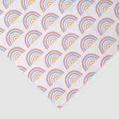 Rainbow Watercolor Boho Chic Seidenpapier (Ausschnitt)