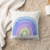 Rainbow Watercolor Boys Kissen (Decke)
