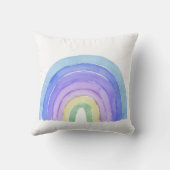 Rainbow Watercolor Boys Kissen (Rückseite)