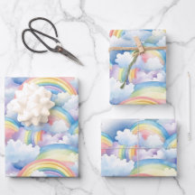 Rainbow Watercolor Geburtstag