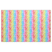 Rainbow Watercolor-Herzmuster Stoff (Yard (91,4 cm))