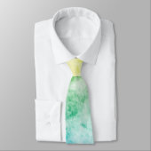 Rainbow Watercolor Krawatte (Gebunden)