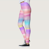 Rainbow Watercolor-Leggings Leggings (Links)