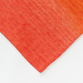 Rainbow Watercolor Moderner Personalisierter Name Fleecedecke (Ecke)