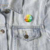 Rainbow Watercolor Mount Hood Button (Beispiel)
