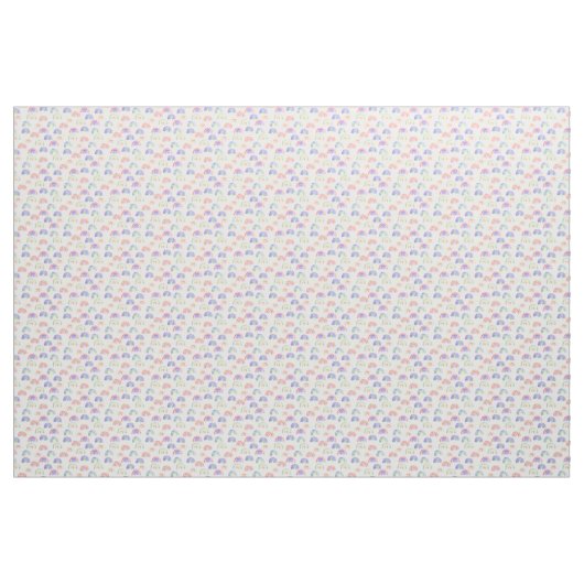 Rainbow Watercolor-Muster Stoff (Yard (91,4 cm))