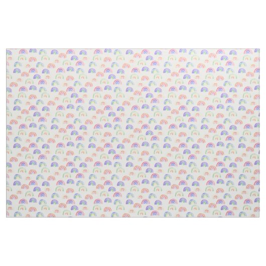 Rainbow Watercolor-Muster Stoff (Fat Quarter (45,7 x 55,9 cm))