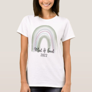 Rainbow Watercolor Pastel Soft Retreat oder Projek T-Shirt