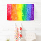 Rainbow Watercolor Wash Banner (Insitu)