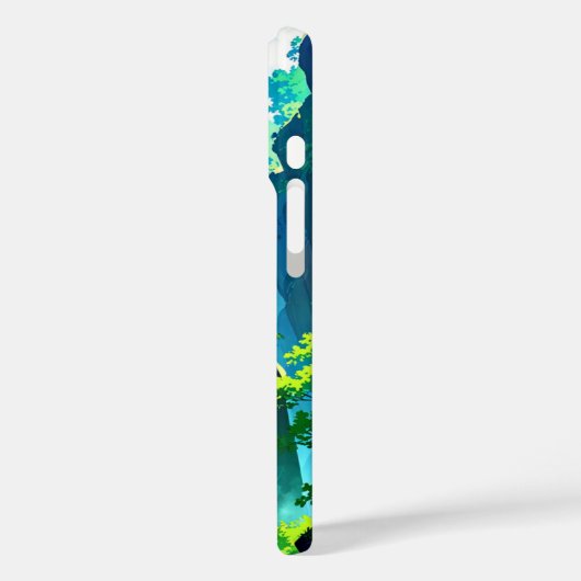 Rainbow Waterfall Case-Mate iPhone Hülle (Rückseite / Links)