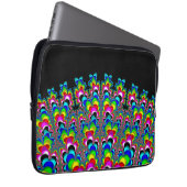 Rainbow Waterfall - Fraktal Art Laptopschutzhülle (Vorne Rechts)
