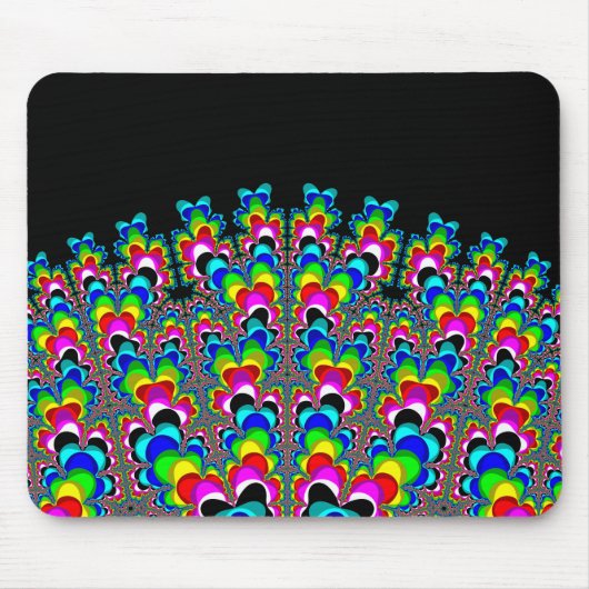 Rainbow Waterfall - Fraktal Art Mousepad (Vorne)