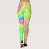 Rainbow Waterfall Leggings (Rückseite)