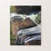 Rainbow Waterfall Paterson New Jersey. Puzzle (Vertikal)
