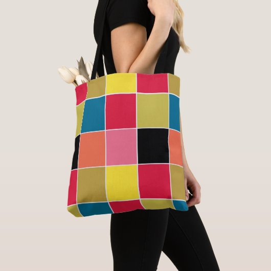 Rainbow Waterfall Squares Tasche (Von Nahem)