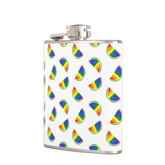 Rainbow Watermelon Flachmann (Links)