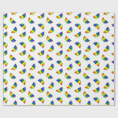 Rainbow Watermelon Geschenkpapier (Flach)