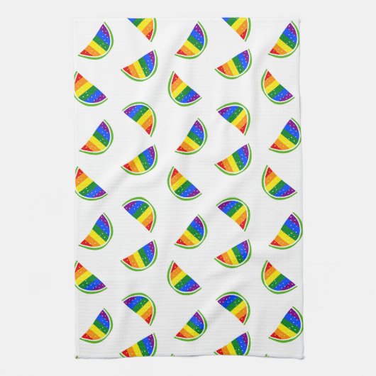 Rainbow Watermelon Geschirrtuch (Vertikal)