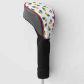Rainbow Watermelon Golf Headcover (angewinkelt)