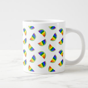 Rainbow Watermelon Jumbo-Tasse