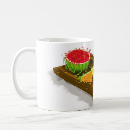 Rainbow Watermelon Kaffeetasse (Links)