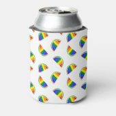 Rainbow Watermelon Pattern Dosenkühler (Kanne Rückseite)