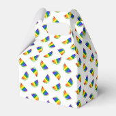 Rainbow Watermelon Pattern Geschenkschachtel (Rückseite)