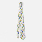 Rainbow Watermelon Pattern Krawatte (Rückseite)