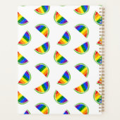 Rainbow Watermelon Pattern Planer (Rückseite)