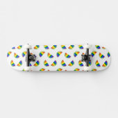Rainbow Watermelon Pattern Skateboard (Horizontal)