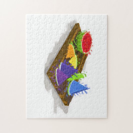 Rainbow Watermelon Puzzle (Vertikal)