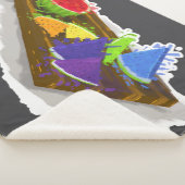 Rainbow Watermelon Sherpadecke (3/4)