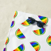 Rainbow Watermelon Strandtuch (Beispiel)