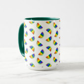 Rainbow Watermelon Tasse (Vorderseite Links)
