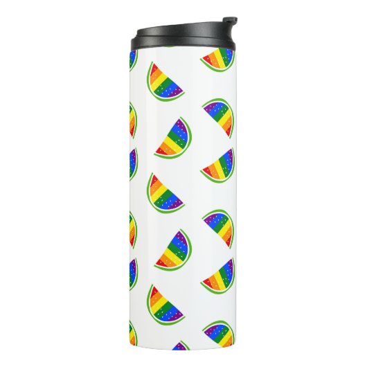 Rainbow Watermelon Thermosbecher (Nach links gedreht)