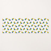 Rainbow Watermelon Yogamatte (Vorderseite (Horizontal))