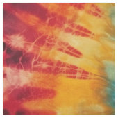 Rainbow Wave Gefärbte Krawatte Stoff (Nahaufnahme)
