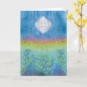 Rainbow Wave Shinke Orb Sparkle Karte
