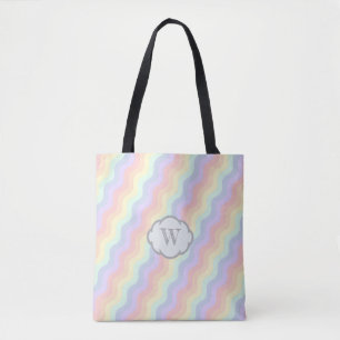 Rainbow Waves Mehrdruck-Beutel Tasche