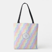 Rainbow Waves Mehrdruck-Beutel Tasche (Rückseite)