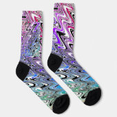 Rainbow Waves Socks Socken (Rechts)